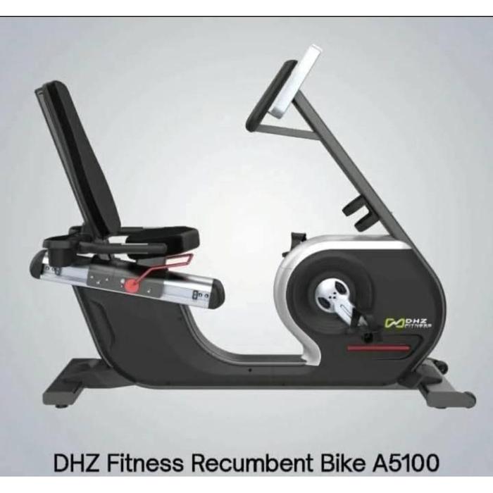 DHZ RECUMBENT BIKE A5100 FITNESS KOMERSIAL IMPORT Sepeda Statis Commercial