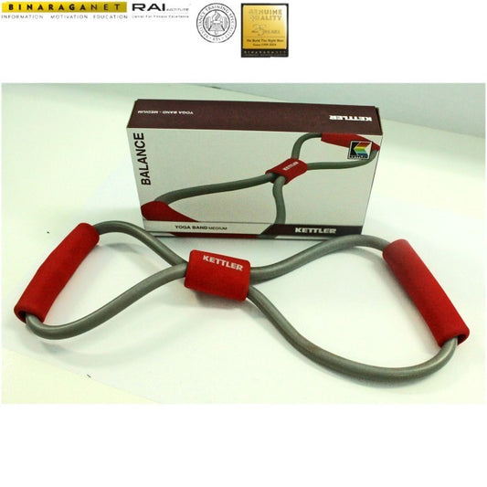 KETTLER Yoga Tube Medium Resistance - Red Trip 116-010