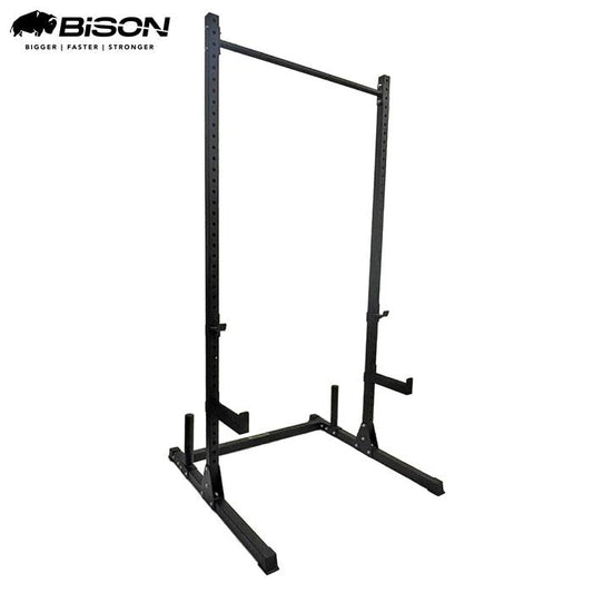 Bison Half Rack 50mm Classic Gym Fitness