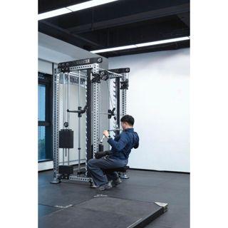XMASTER GHD Glute Ham Developer - Alat Latihan Kaki & Otot Glutes Home Gym | Attachment untuk Bench & Cable Machine dengan Sistem Penguncian Cepat dan Bantalan Kaki yang Dapat Disesuaikan