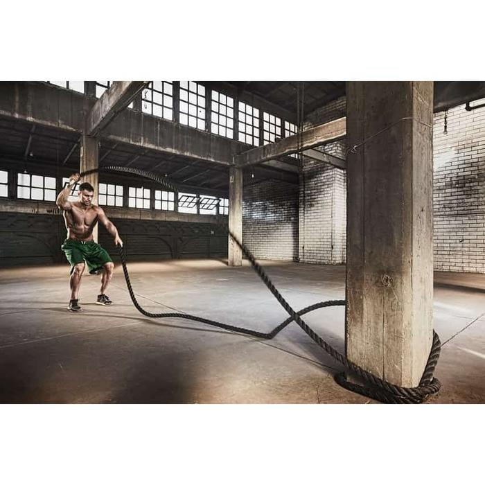 F305A 15M X 25 MM Premium Battle Rope Tali alat Fitness home sport Gym