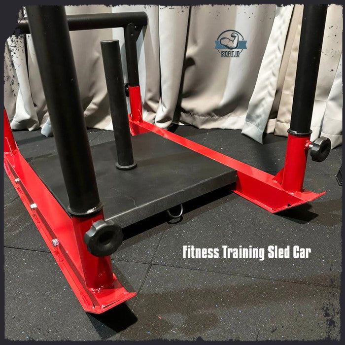 Fitness Sledge Training Car / Papan Luncur Latihan Kebugaran