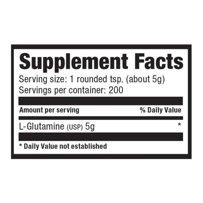 Ultimate Nutrition Glutapure (L-Glutamine USP) suplemen fitness / suplemen gym / suplemen protein / massa otot - 300 caps