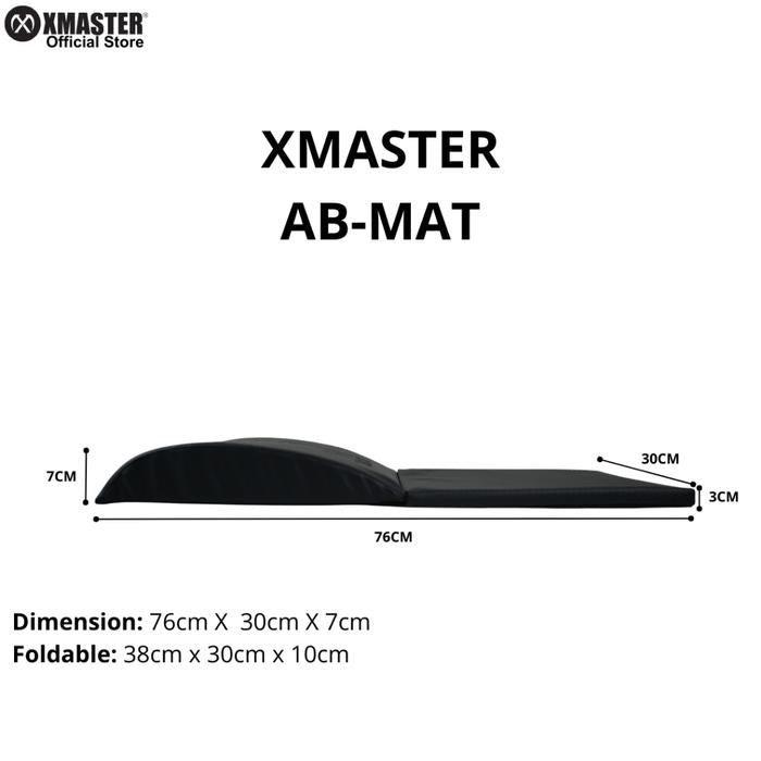 XMASTER AB Mat Sit Up Pad untuk Core Training & Workout di Rumah Home Gym Fitness