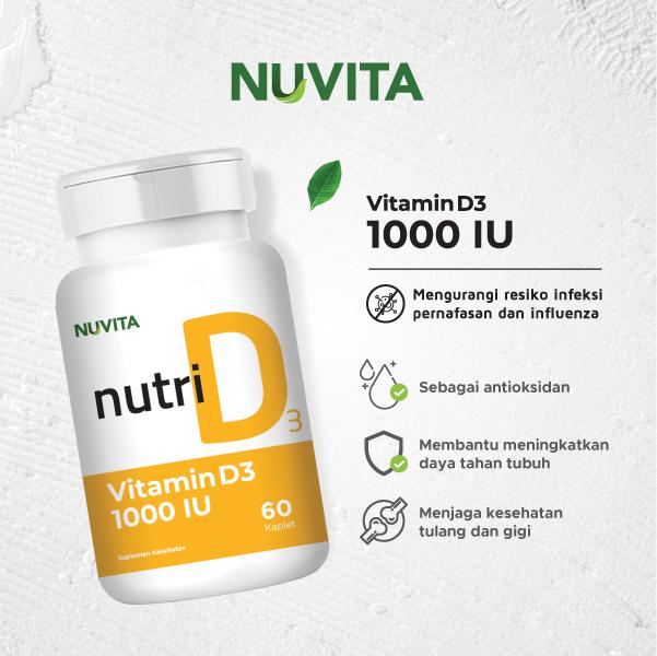 Nuvita Nutri D3 1000 IU(60 caps)