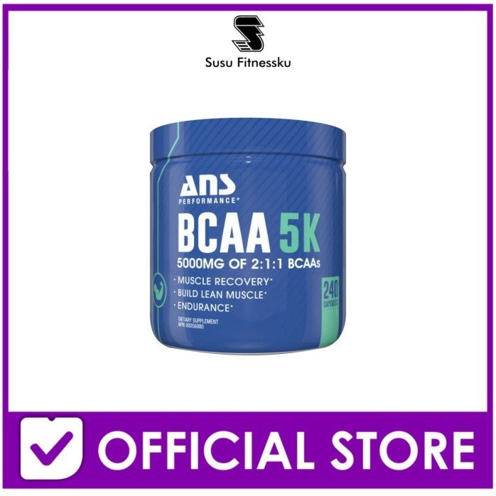 ANS BCAA 240 Capsul 5gram BCAA ratio 2:1:1