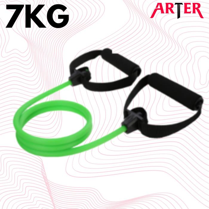 ARTER Resistance Tube Resistance Band Resistant Yoga Fitness Gym - Kuning