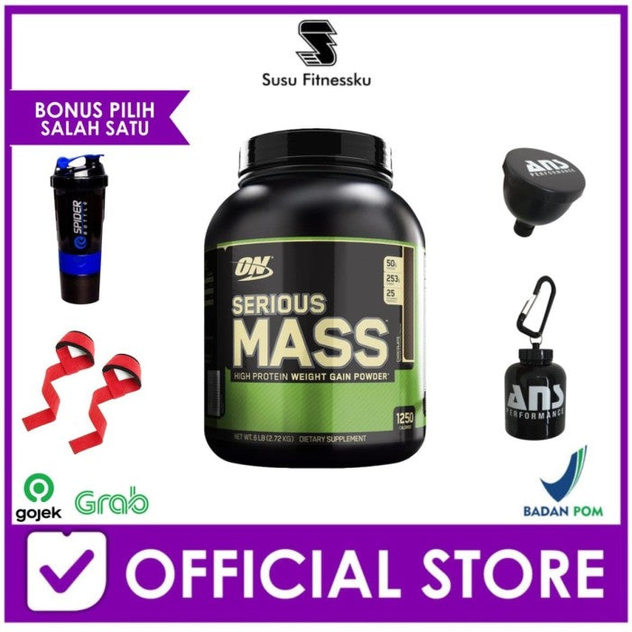 ON Serious Mass Gainer 6 Lb Weight Gainer - Vanila