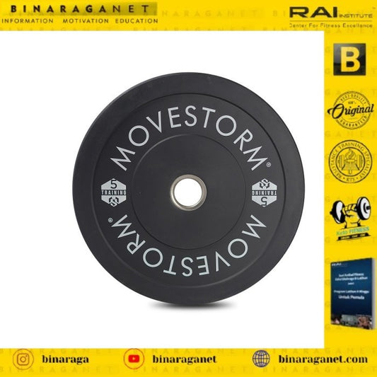 Movestorm Echo Bumper Plates - 5 KG (Pair)