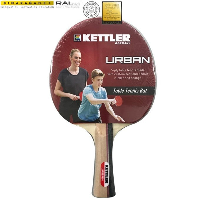 KETTLER Table Tennis Bat URBAN - Red