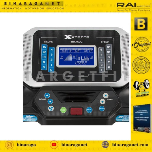 Sale! Xterra Treadmill TRX4500 FREE Bebas Pilih Bonus