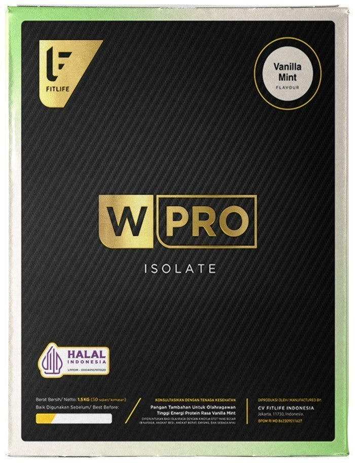 Fitlife True Isolate 3 Lb 50 Serving W Pro Isolate Whey Protein - Vanila Mint