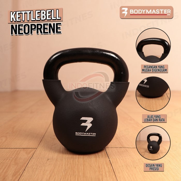 BODYMASTER Kettlebell Neoprene Fix Vinyl BM-A137 Dumbell Barbell - 2Kg