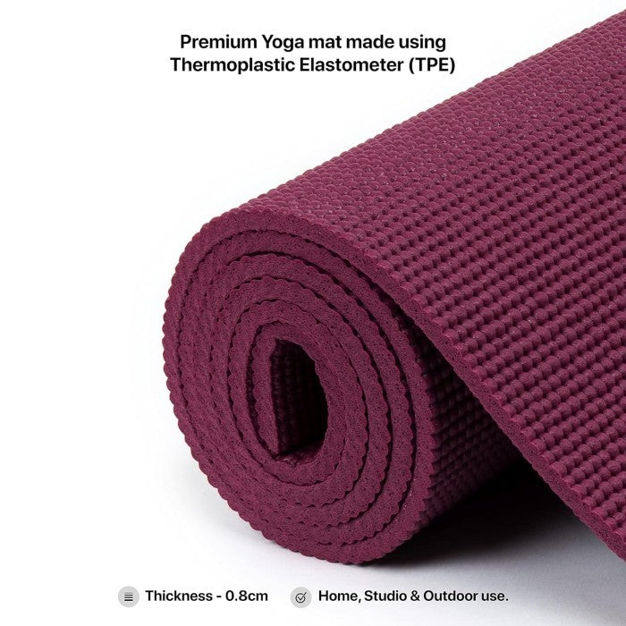 KETTLER YOGA MAT 8MM - MARRON 104-000 002002005