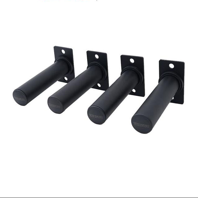 KINETIC 4 PCS RAK PELAT BEBAN DINDING - HITAM