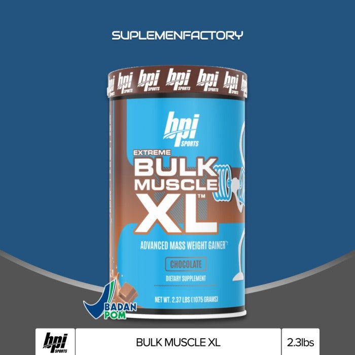 BPI Bulk XL Weight Gainer BPI Bulk Muscle XL 15 lbs BPI Sports - 2.37lbs