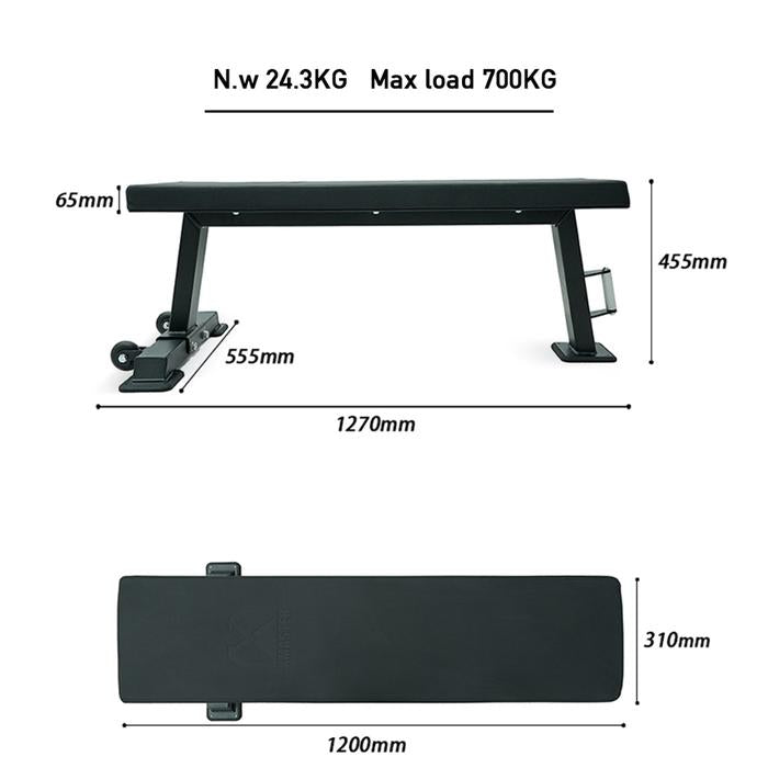 XMASTER  Adjustable Gym Bench Fitness Strength Flat Bench CrossFit Bodybuilding Powerlifting ROGUE - Adjustable Bench Pro