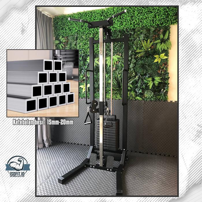 Multifunction Gym Bird Trainer Power Kinetic Cross Cable / Alat Gym Pelatihan Dayung Otot Tangan