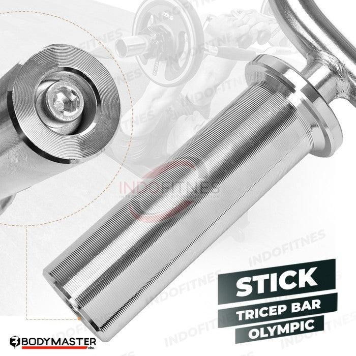 BODYMASTER Stick Tricep Diameter 5cm Triceps Chrome Bar Dumbell Barbel - Stick BM-A159