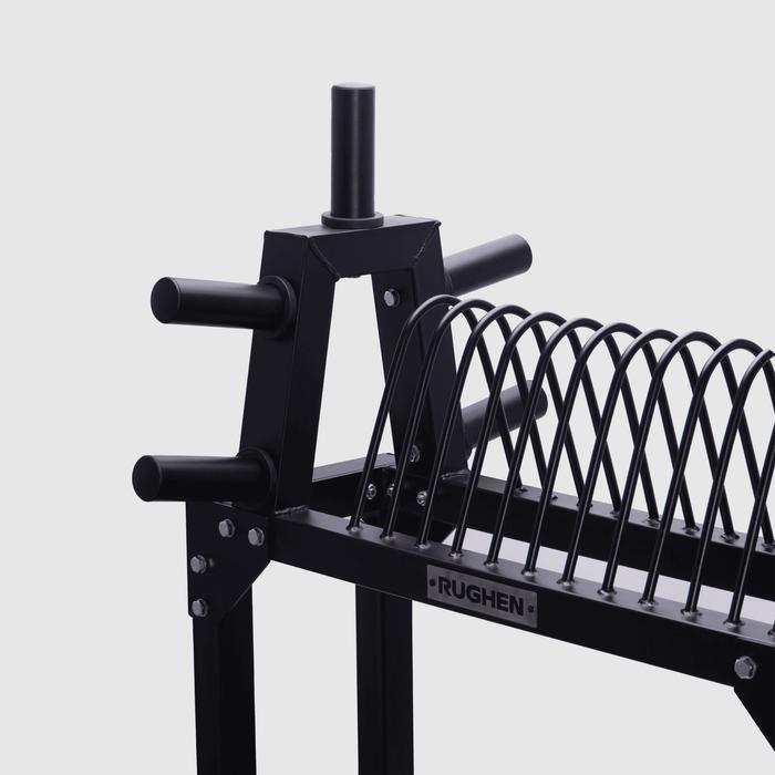 RUGHEN Powerlifting Calibrated Plate Rack