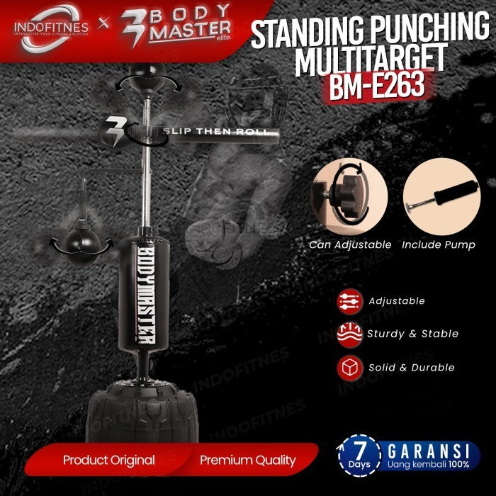 BODYMASTER Boxing Punching Trainer E263 Speed Sparbar Bar Reflex Bag