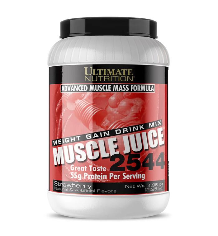 Paket Bundling Ultimate Nutrition Creatine Monohydrate Biovolumizing x Muscle Juice 2544, 4,96lb suplemen fitness / suplemen gym / suplemen protein penambah massa otot - Chocolate