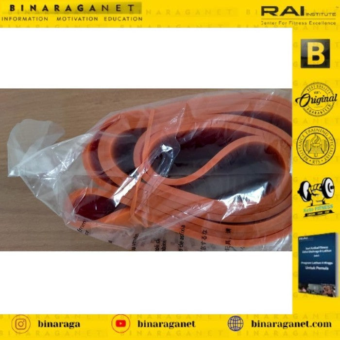 IRON BULL Resistance Power Band 2080*4.5*8.5mm Orange