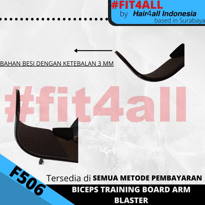F506 BICEPS TRAINING BOARD ARM BLASTER - Hitam