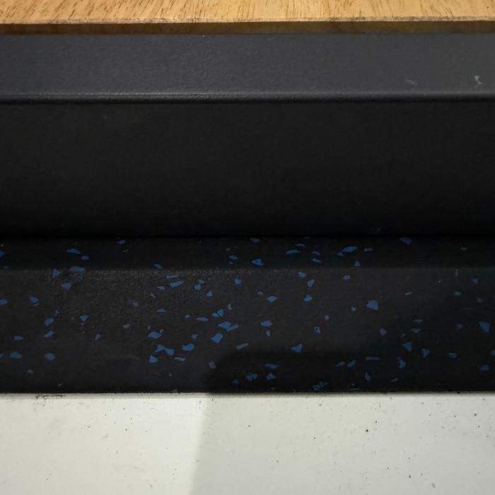 XMASTER Rubber Gym Floor Mat 50x50x3cm | Anti Selip & Anti Bau | Alas Karet Fitness - side