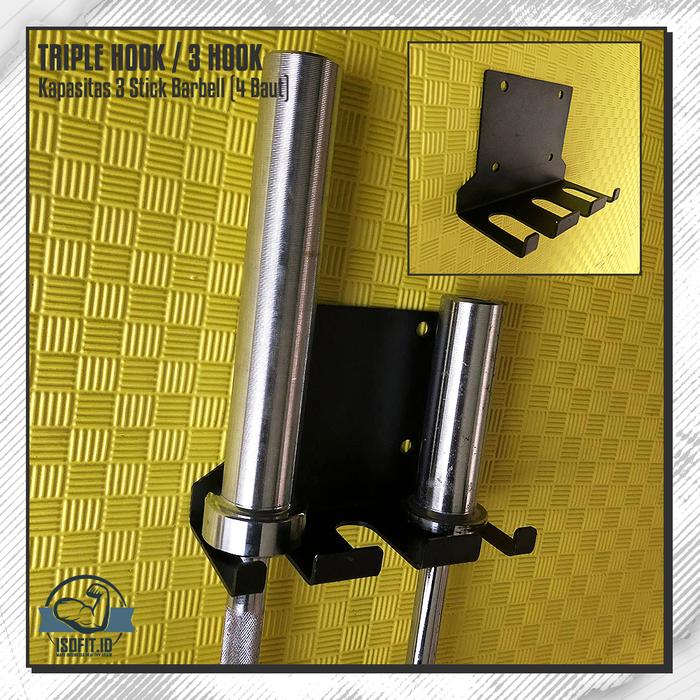 Foldable Pull Up & Squat Rack Climbing Frame / Multifunction Wall Mounted Squat Rack / Squat Rack Lipat Minimalis - HFCR03 DIP BAR