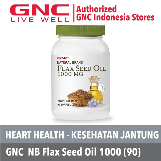 GNC NATURAL BRAND FLAX SEED OIL (573466)