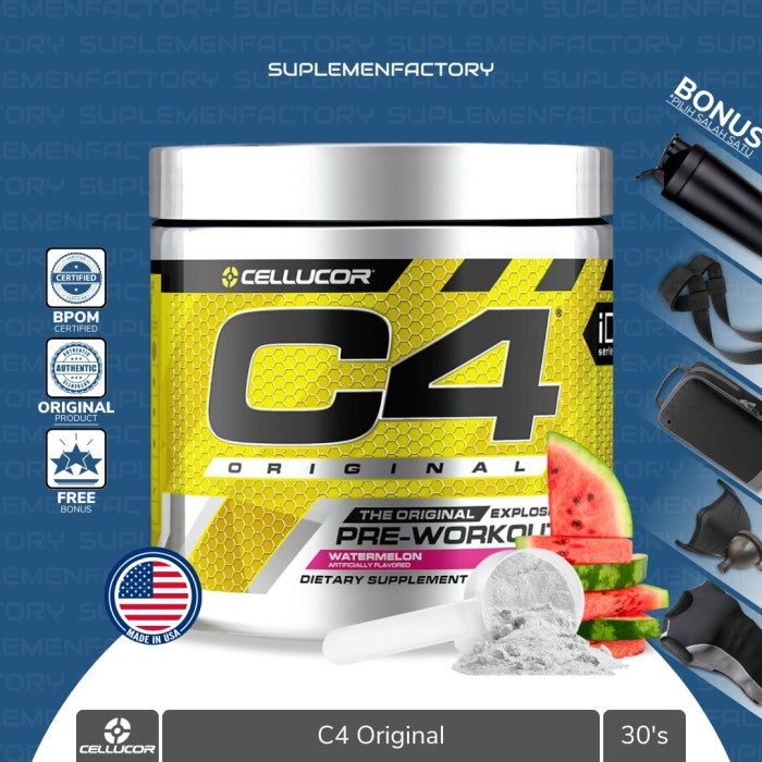 Cellucor C4 Original 30 Servings 165 gram Pre Workout - Watermelon