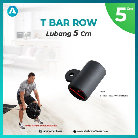 T bar row - landmine attachment - core trainer barbell gym fitness - No Carabiner