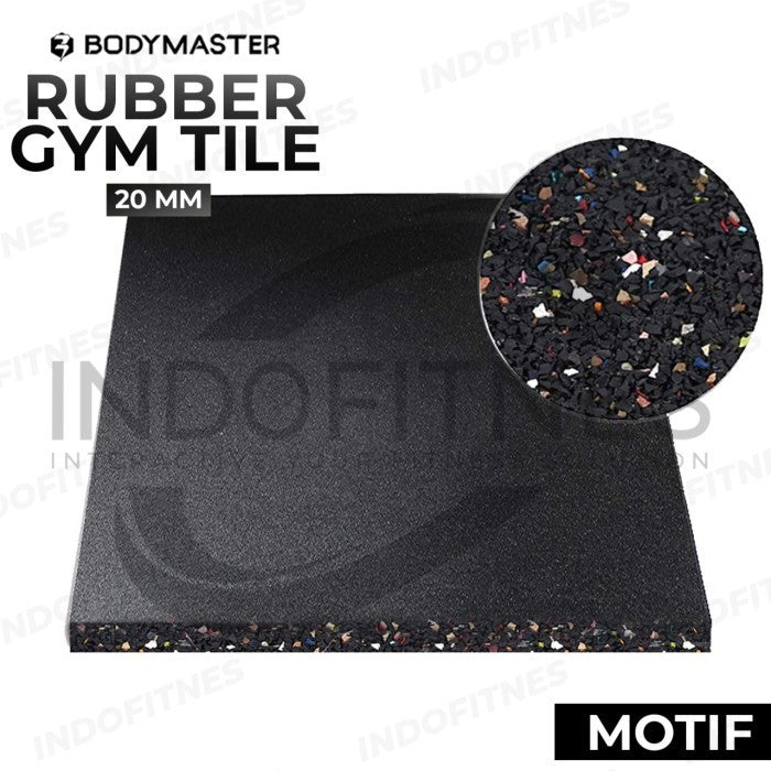 BODYMASTER Gym Floor Puzzle Matras Lantai Fitness Gym Mat Rubber Karet - Polos, BELUM ONGKIR