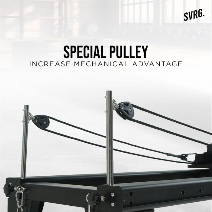 SVRG. Pilates Reformer Y 2.0 - Black Series - Alat Pilates