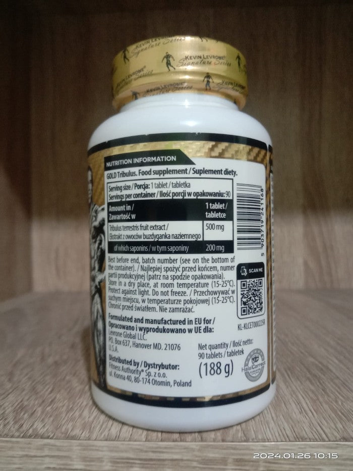 Kevin Levrone Gold Tribulus 90 Tablets