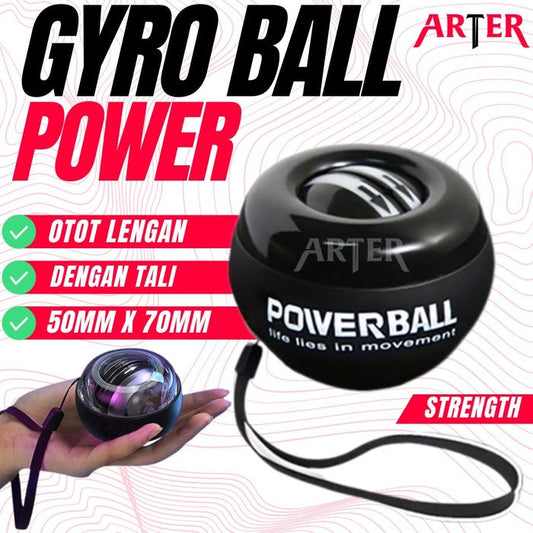 ARTER Gyro Ball Power Wrist Forearm Latihan Pergelangan Hand Grip