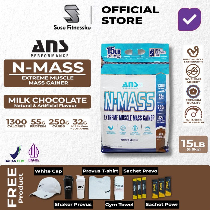 ANS N MASS 15 Lb N-Mass 15 Lb Best Weight Gainer