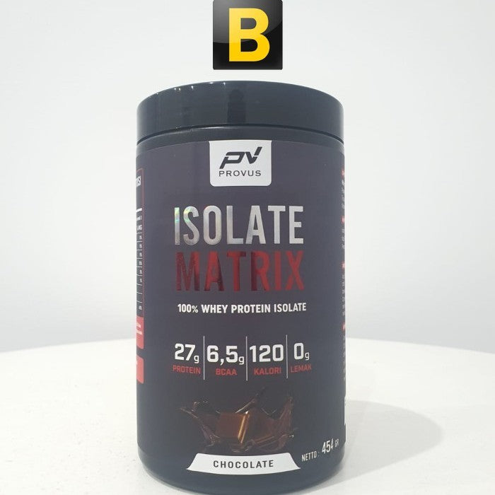 Provus Isolate Matrix 1 LB - 100% Whey Protein Isolate - Coklat