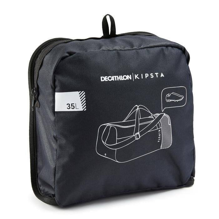 Decathlon KIPSTA Tas Olahraga Essential 35L - Hitam - 8580093