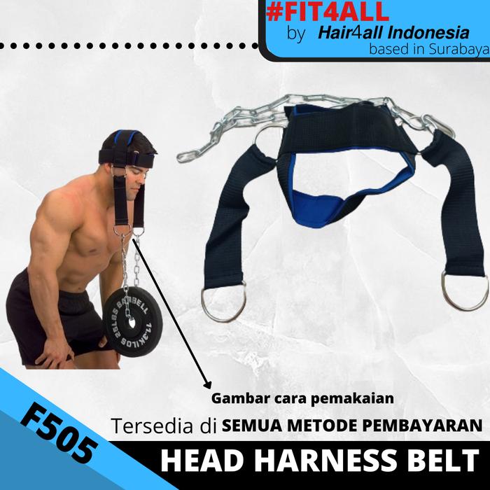 F505 alat olah raga sabuk BELT WEIGHT GYM latihan otot KEPALA LEHER