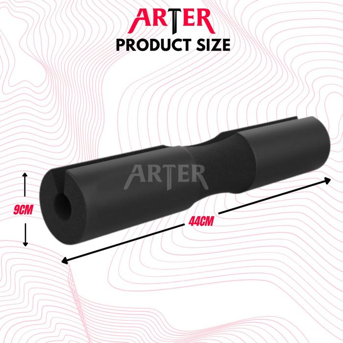 ARTER Barbell Pad Barbel Squat Foam Pelindung Pundak Leher HIP THRUST - Viral Pink