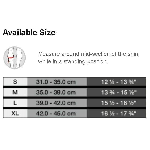LP SUPPORT ANKLE COMP. SOCK LONG BK/GY LP-204Z - S