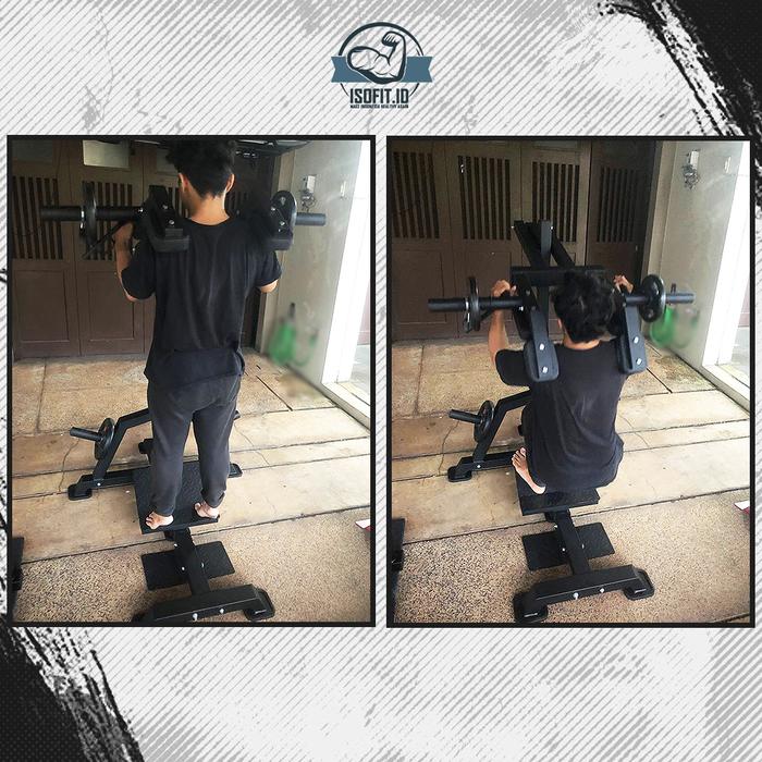 Vertical Huck Leverage Squat & Calf Machine / Alat Squat Multifungsi SD-5120HK