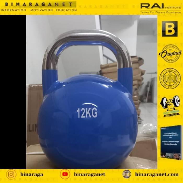 Competition Kettlebell Color 4KG , 10KG , 12KG - 10 Kg