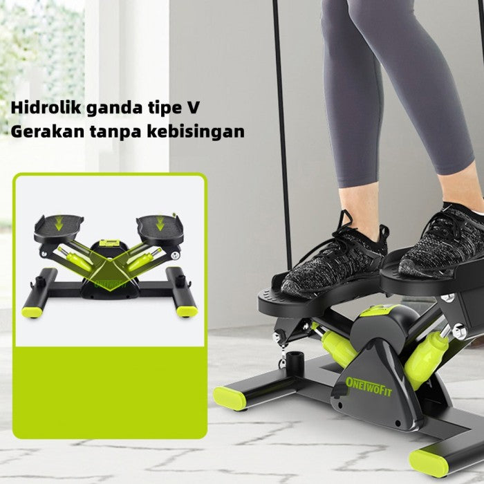 OneTwoFit Mini Stepper V-shape Air Climber Steper Walker Glider Steper