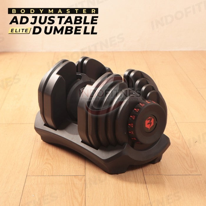 BODYMASTER Elite 40KG / 90Lbs Original Adjustable Dumbell Dumbel set - 1 PC DUMBELL