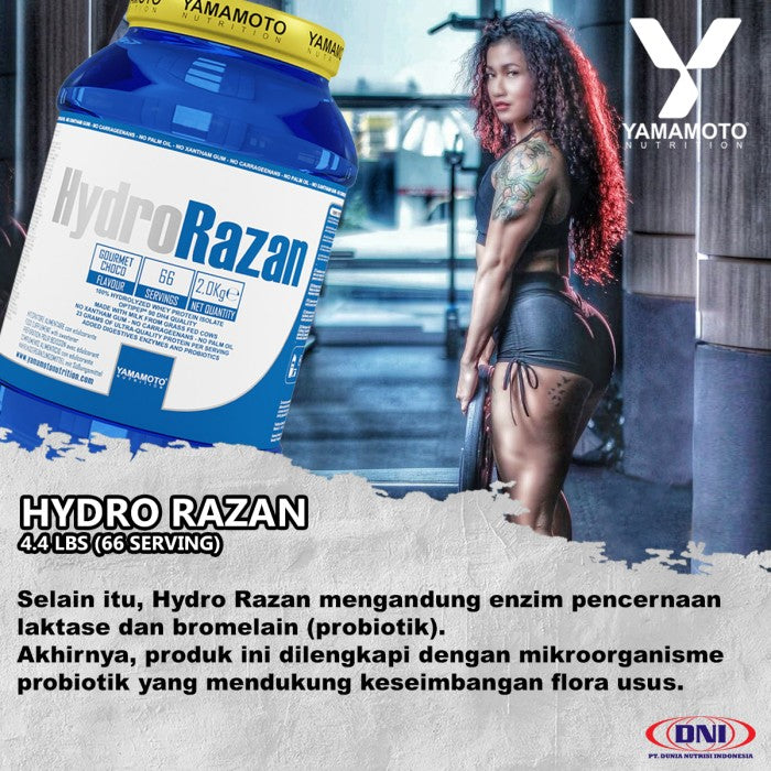 HYDRO RAZAN 4.4 LBS YAMAMOTO 66 SERVING - COOKIES & GIAND