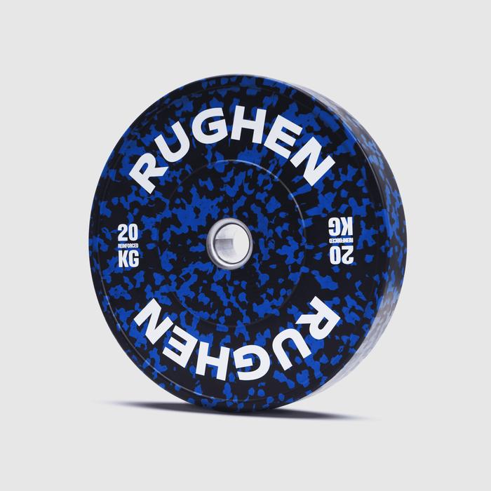 RUGHEN Fleck Reinforced Bumper Plates - 5 Kg