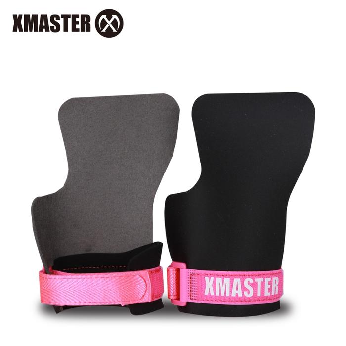 XMASTER CrossFit Palm Grip Gymnastics Pull up hand gloves Bear Komplex Sport Gear Muscle up ROGUE - Green XMASTER, S